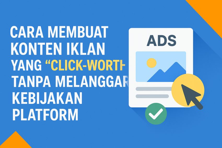 Cara Membuat Konten Iklan Menarik di Klik Tanpa Melanggar Kebijakan